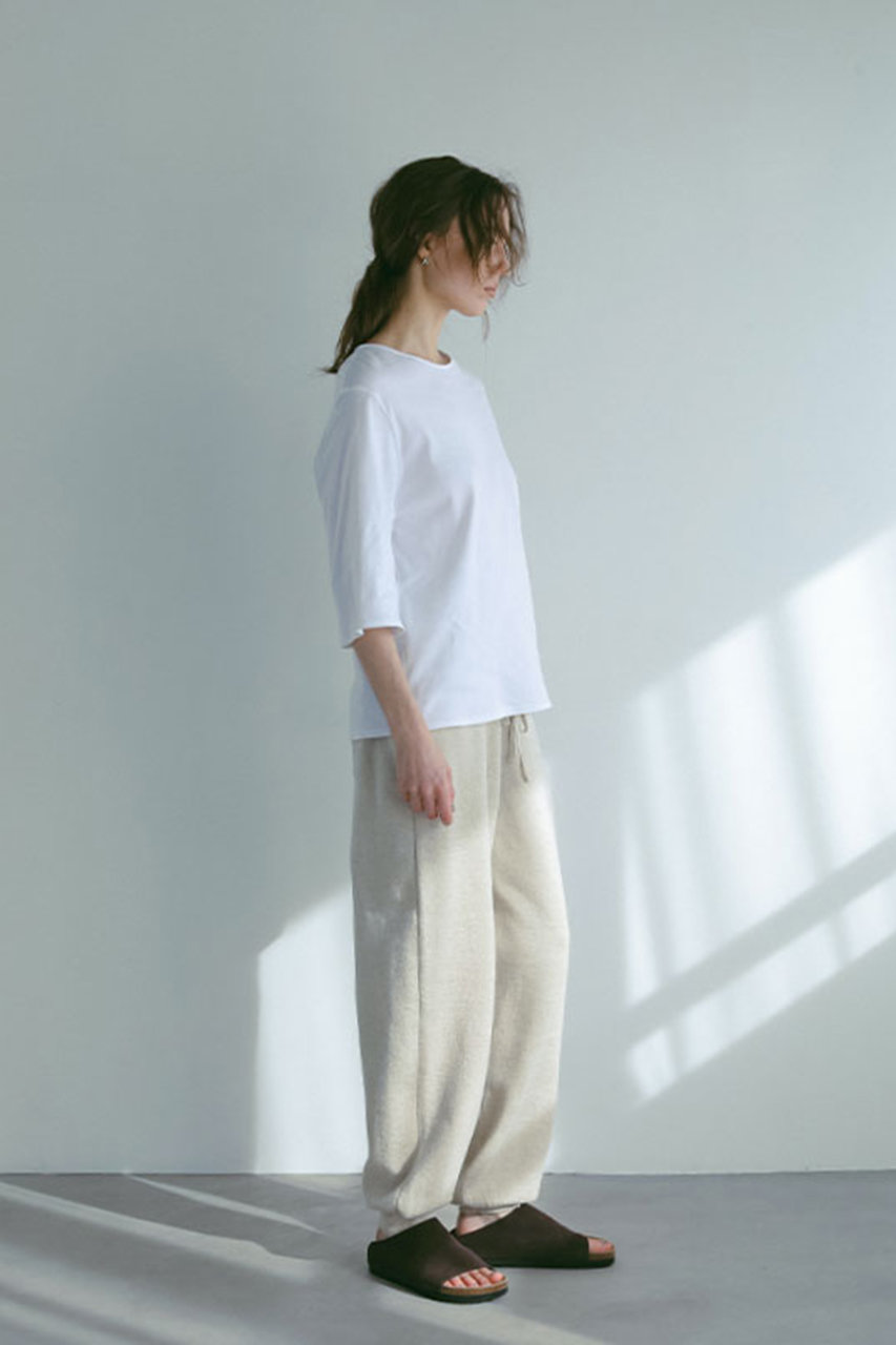 リネンスムースニットパンツ(S OFF WHITE): ボトムス │ ETRE