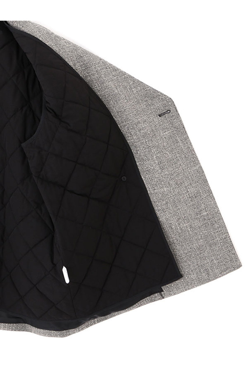 ETRE TOKYO(エトレトウキョウ)｜ノーカラーキルティングライナー