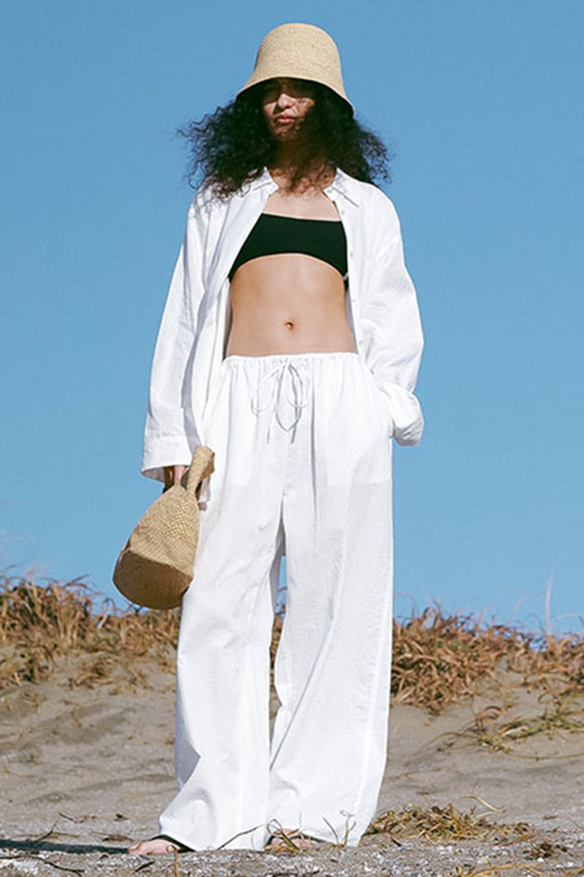 ETRE TOKYO  シアーリネンパンツ - WHITE ETRE TOKYO - シアーリネンパンツ - WHITE | ADDICT WEB SHOP