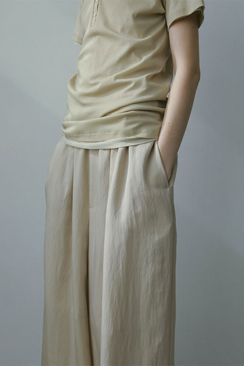 ETRETOKYOリラクシータックワイドパンツ リラクシータックワイドパンツ(S BEIGE): ボトムス │ ETRE