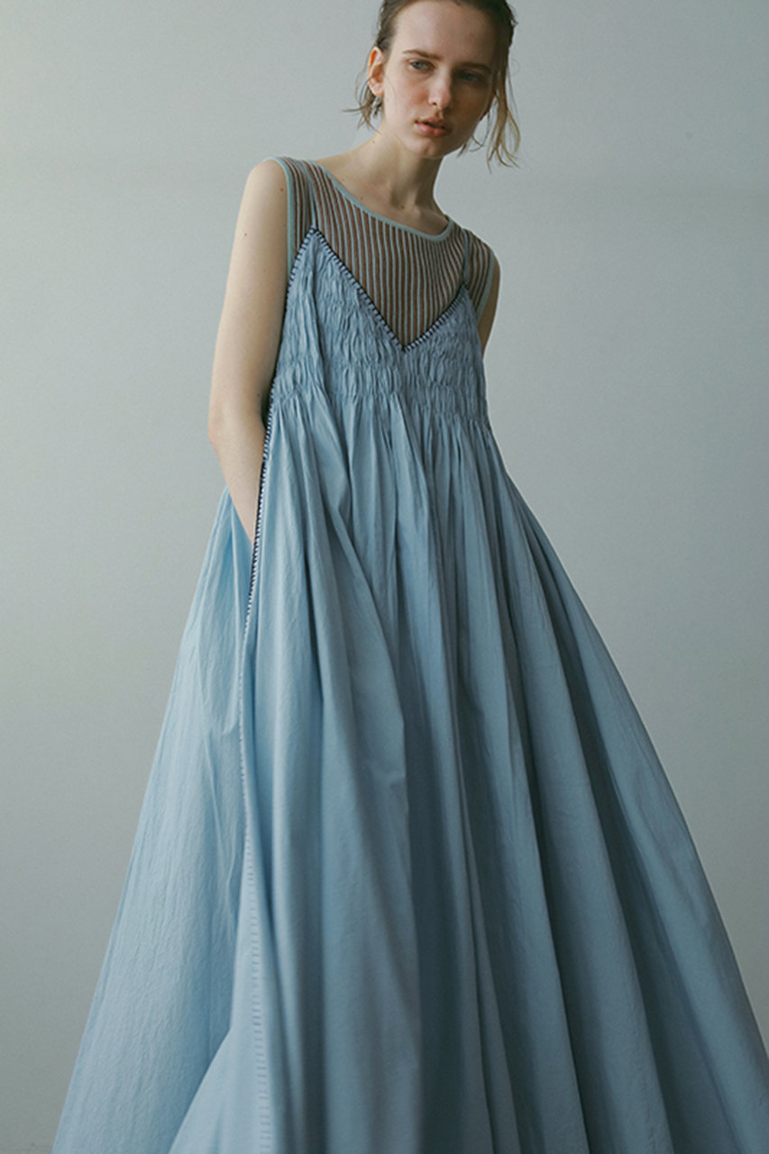 etre tokyo 2wayタックキャミワンピース ライトブルー 2wayタックキャミワンピース（マキシ丈/ロングワンピース