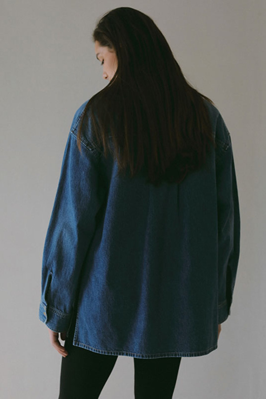 【美品】ETRETOKYO エトレトウキョウ オーバーデニム シャツ ジャケット ETRE TOKYO（エトレトウキョウ）の「【再入荷！】EDWIN×ETRE