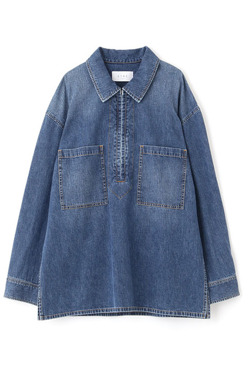 新品未開封タグ付EDWIN×ETRE TOKYOデニムシャツジャケットBLUE ETRE TOKYO（エトレトウキョウ）の「【再入荷！】EDWIN×ETRE