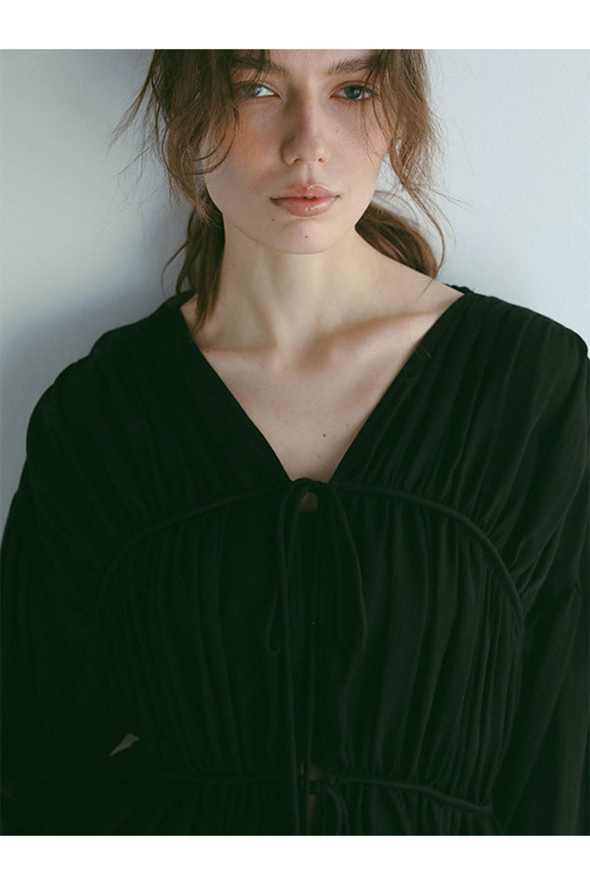 ETRE TOKYO(エトレトウキョウ)｜ギャザーボリュームエアリートップス