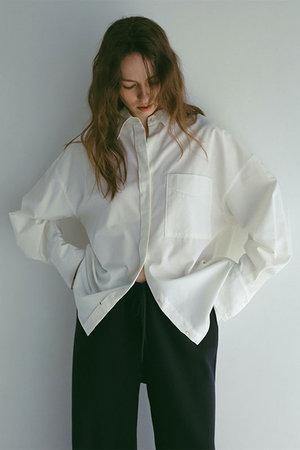 ELLE - ETRE TOKYO ブラウス ETRE TOKYO(エトレトウキョウ)｜ランタンスリーブノーカラー