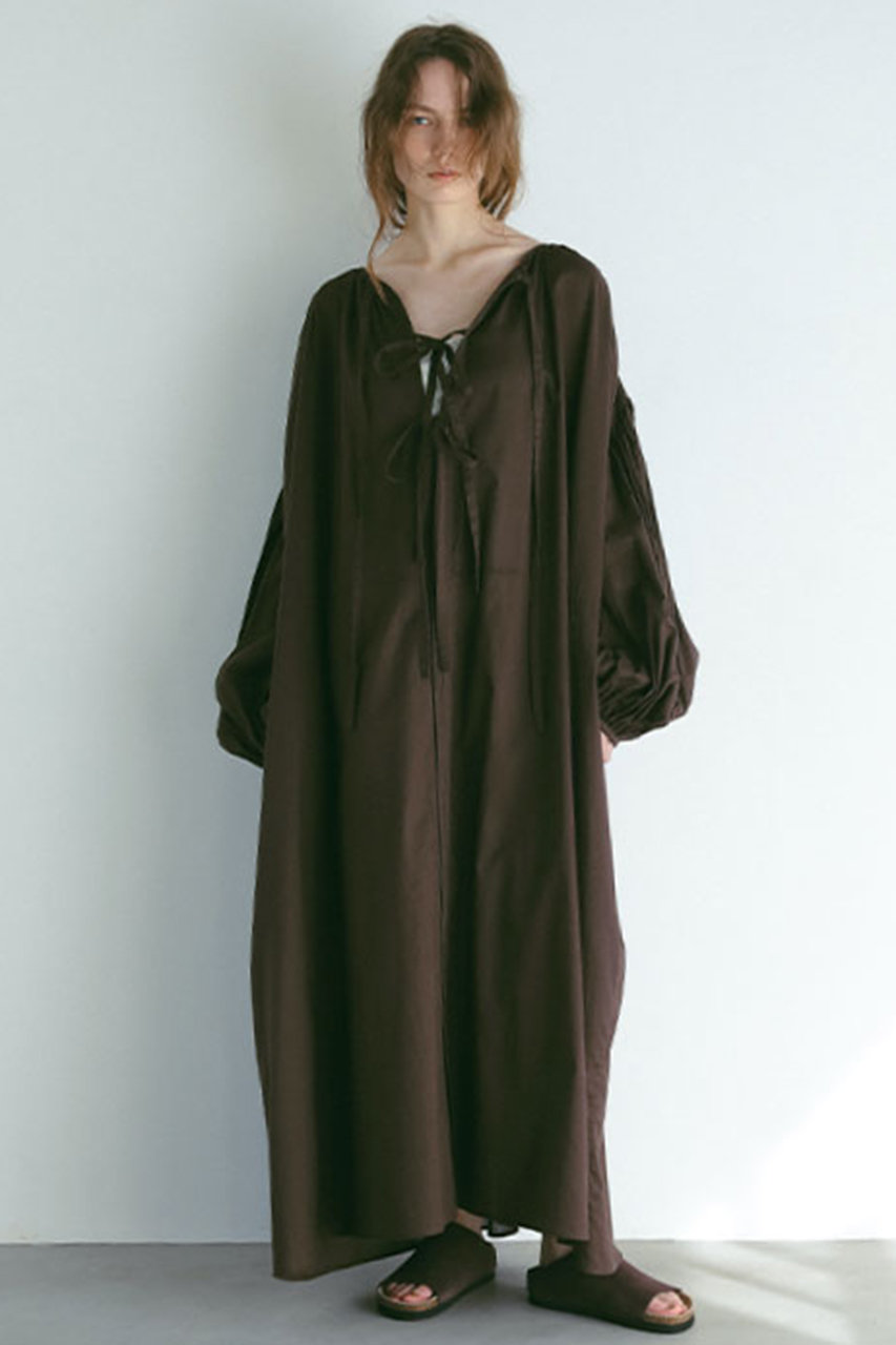 ETRE TOKYO ガーゼ2wayボリュームワンピース (ブラウン, F) エトレトウキョウ ELLE SHOP ETRE TOKYO ガーゼ2wayボリュームワンピース (ブラウン, F) エトレトウキョウ ELLE SHOP