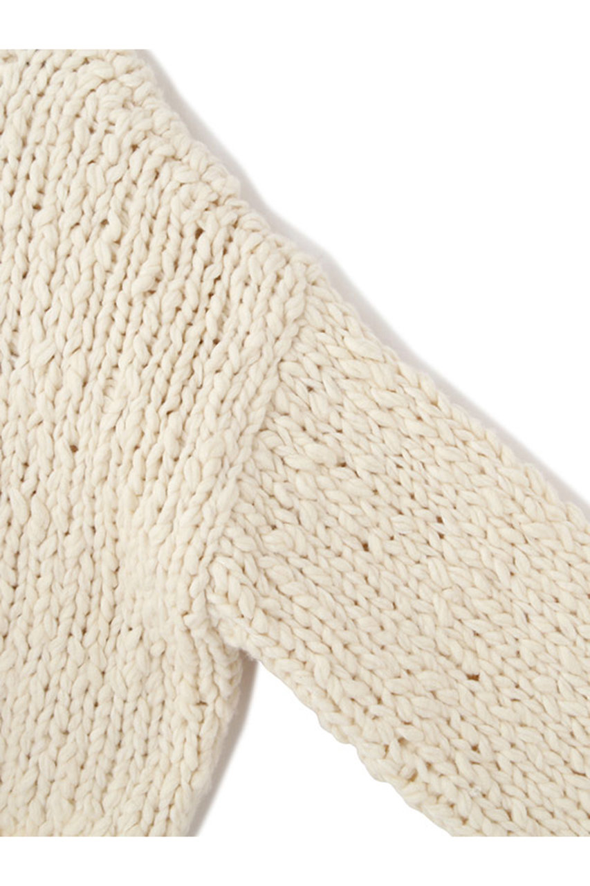 ETRE TOKYO(エトレトウキョウ)｜2wayハンドニットカーディガン/オフ