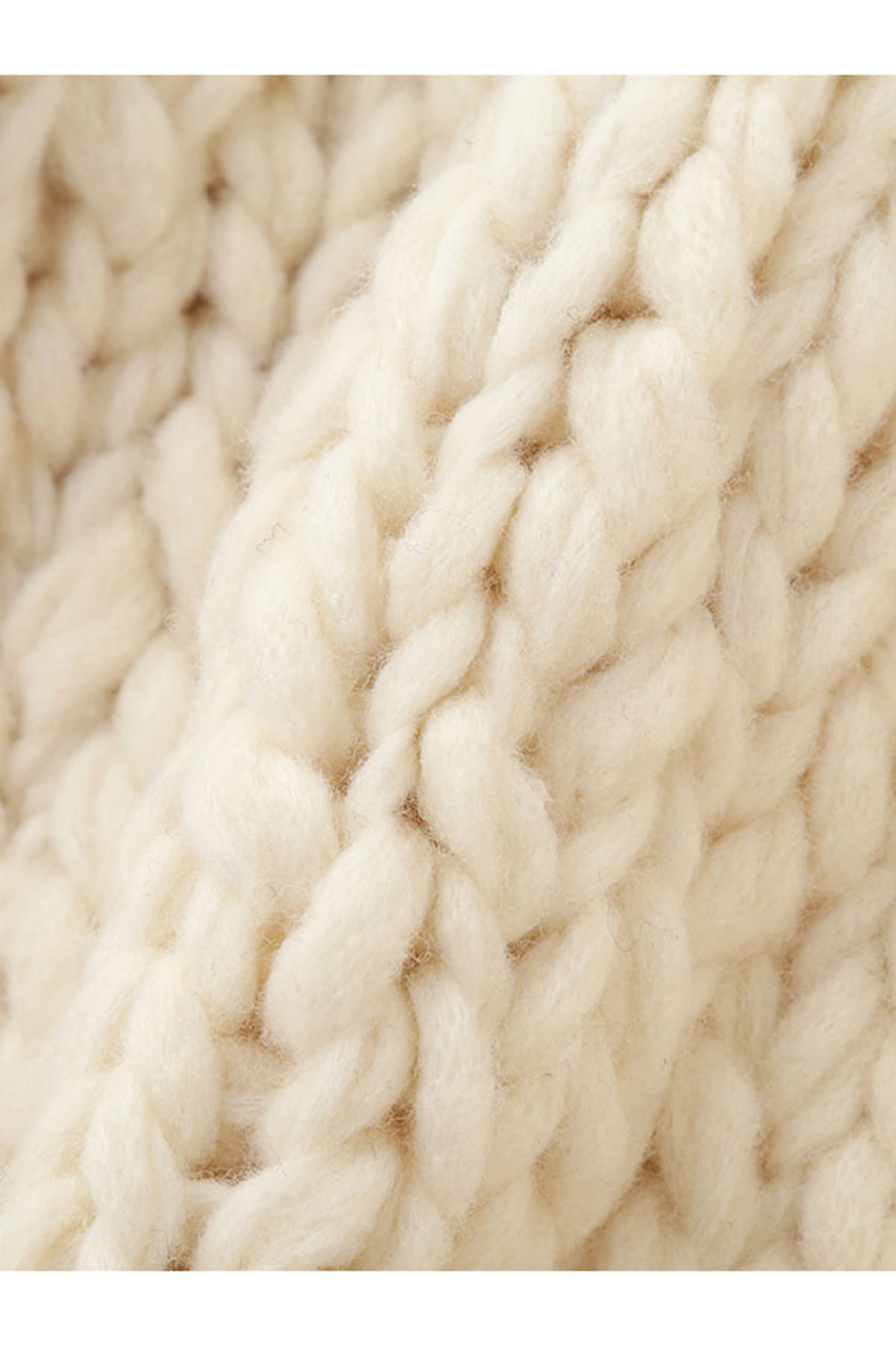 ETRE TOKYO(エトレトウキョウ)｜2wayハンドニットカーディガン/オフ