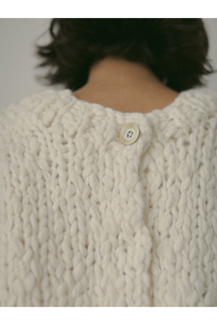 ETRE TOKYO(エトレトウキョウ)｜2wayハンドニットカーディガン/オフ