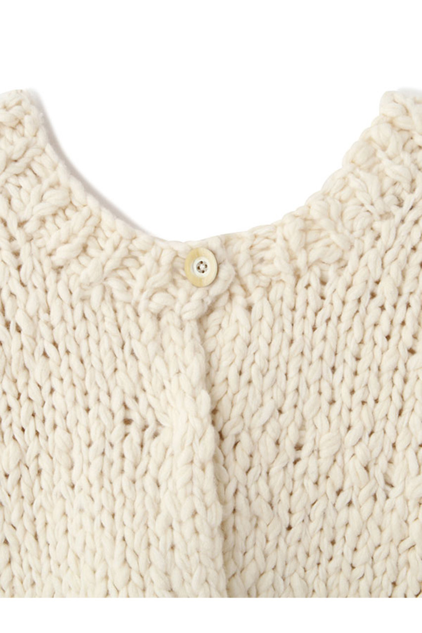 ETRE TOKYO(エトレトウキョウ)｜2wayハンドニットカーディガン/オフ