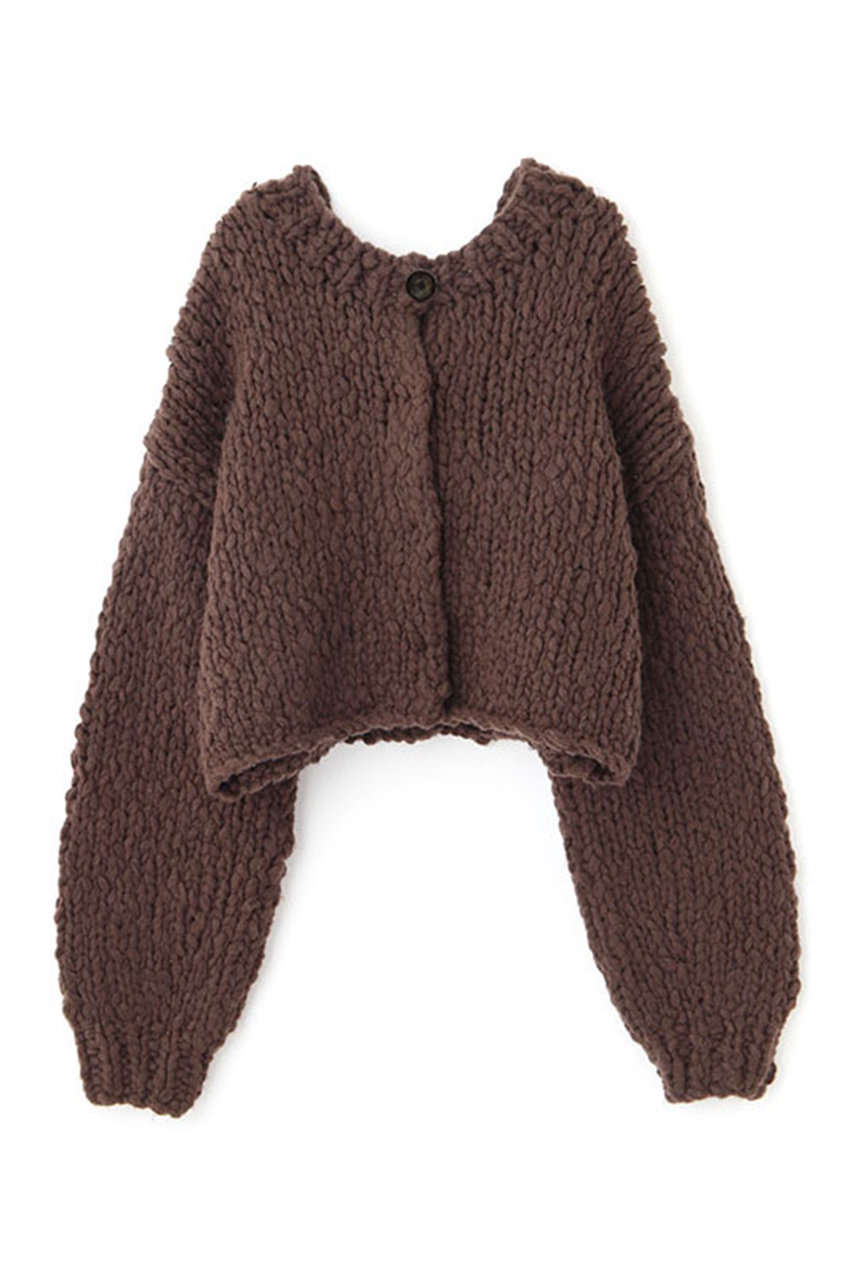 【新品】ETRE TOKYO 完売 ハンドニットカーディガン ネイビー F 新品】ETRE TOKYO 完売 ハンドニットカーディガン ネイビー F