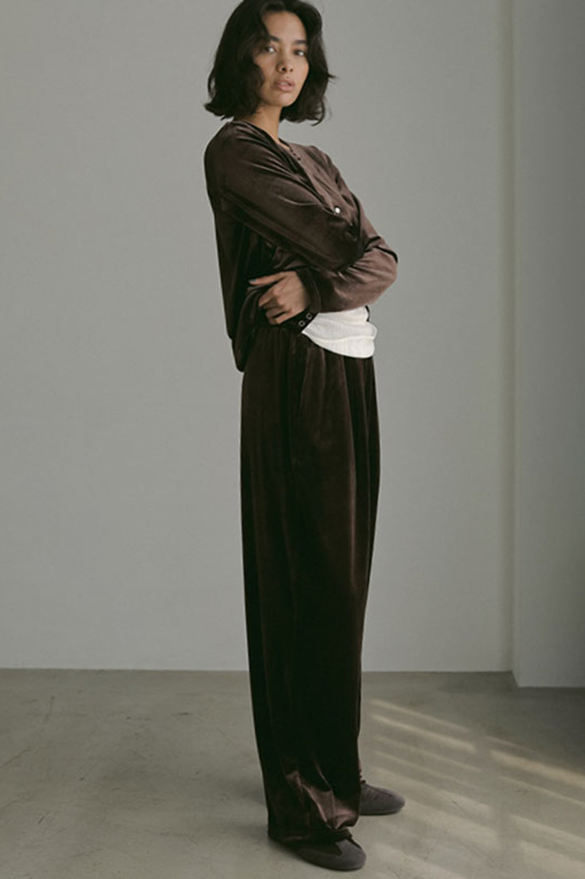 ETRETOKYO ベロアトップス　新品未使用 リングドットベロアトップス(F BROWN): トップス │ ETRE TOKYO