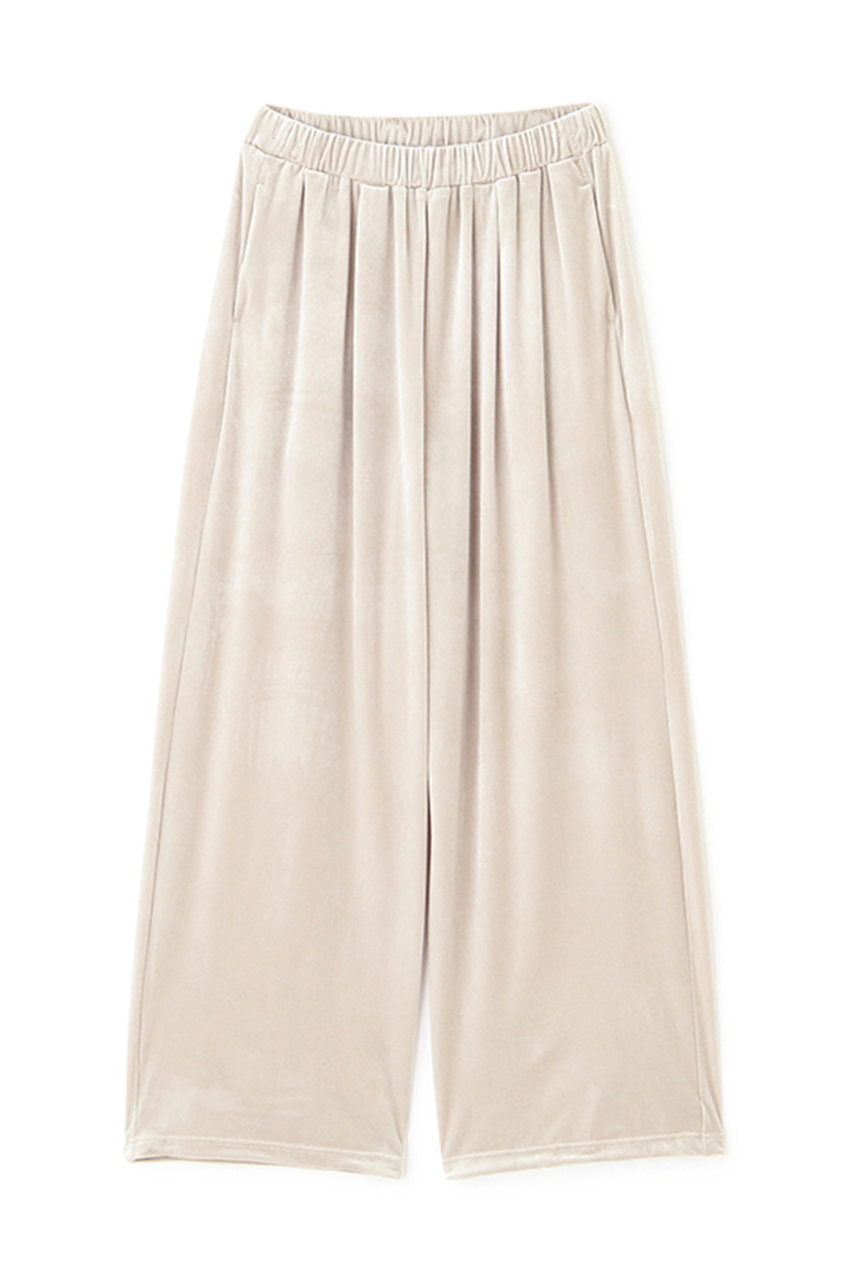 ETRE TOKYO(エトレトウキョウ)｜リラクシーベロアパンツ/ライト