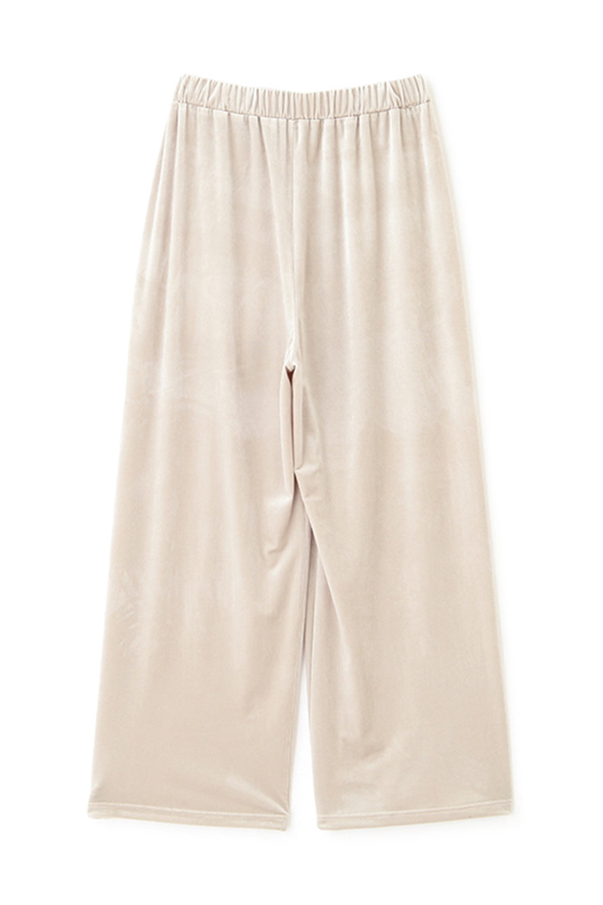 ETRE TOKYO(エトレトウキョウ)｜リラクシーベロアパンツ/ライト