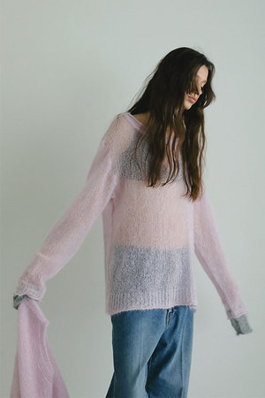 エトレトウキョウ/ETRE TOKYOのスーパーキッドモヘヤニットプルオーバー(110300/110301)