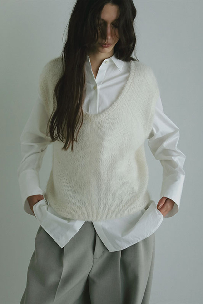 etretokyoスーパーキッドモヘヤニットプルオーバー ETRE TOKYO - スーパーキッドモヘヤニットプルオーバー - PINK