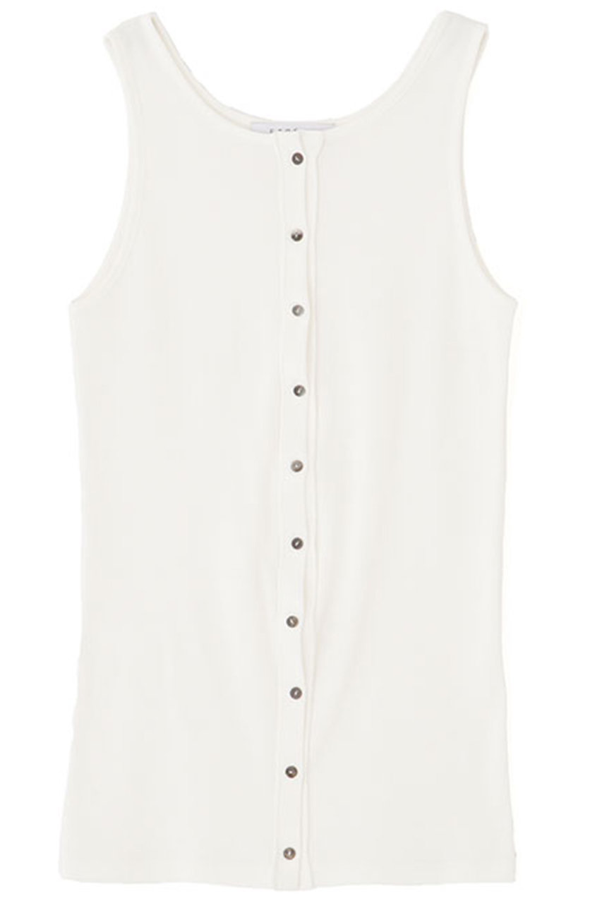 ETRÉ TOKYO / エトレトウキョウ フロントオープンタンクトップ フロントオープンタンクトップ(F WHITE): トップス │ ETRE
