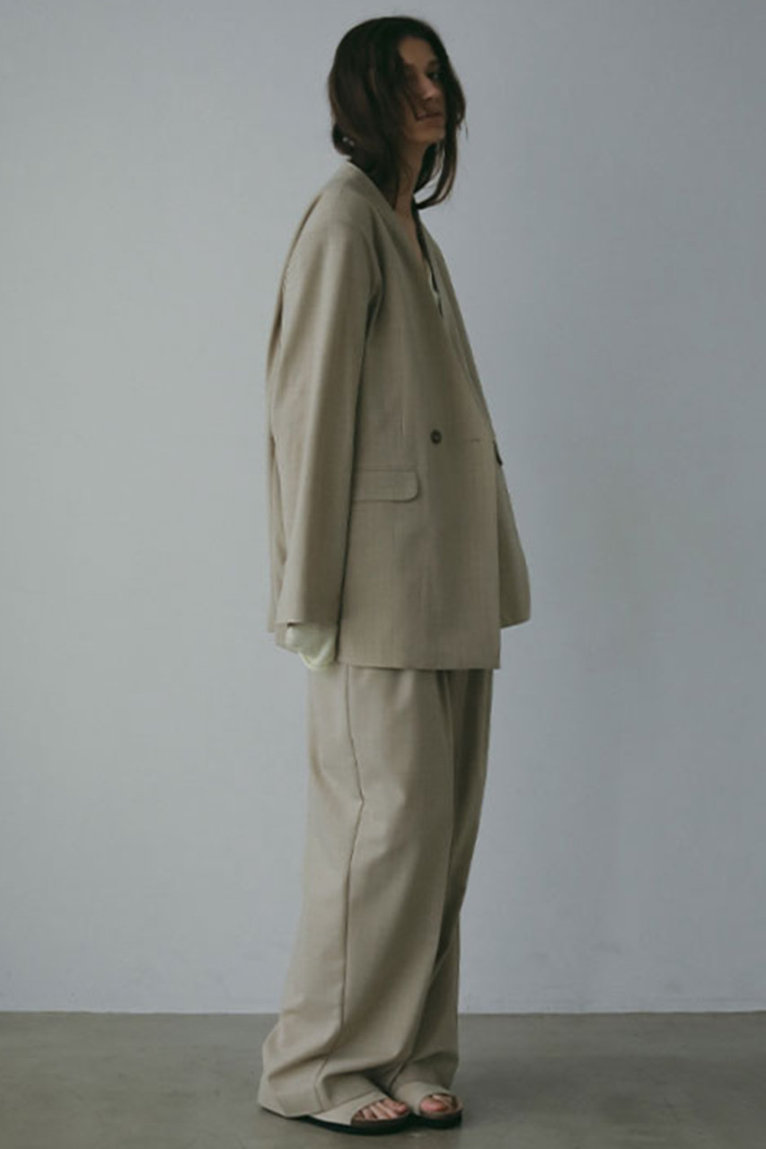 ETRE TOKYO(エトレトウキョウ)｜サイロスパンノーカラーダブルブレスト