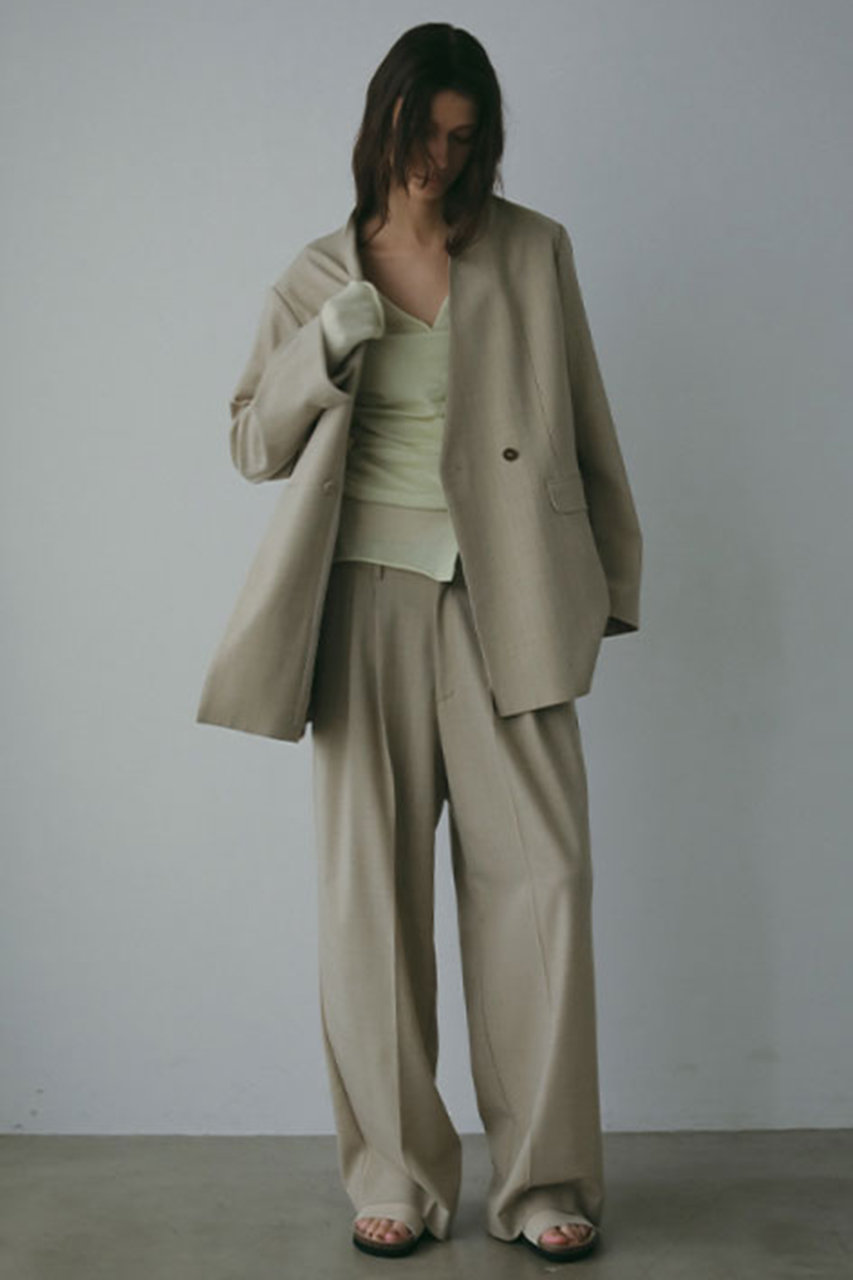 ETRE TOKYO(エトレトウキョウ)｜サイロスパンタックワイドパンツ  