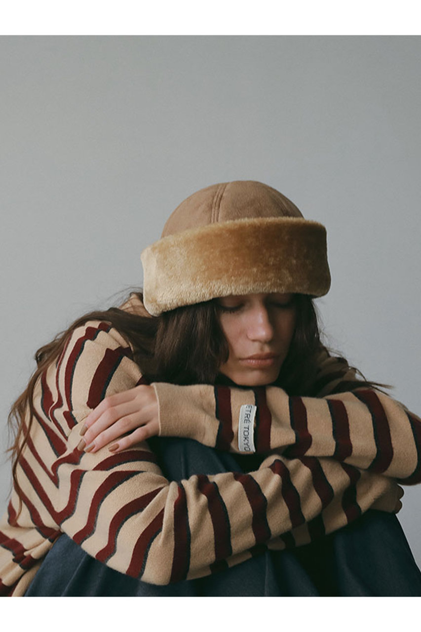 ETRE TOKYO(エトレトウキョウ)｜マルチボーダーニットポロ