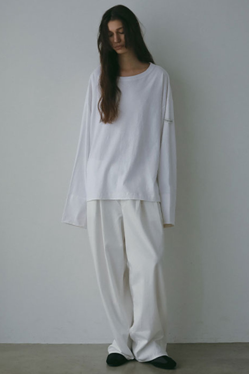 ETRE TOKYO カットオフカフスロンTee ロンT 長袖 グレー完売　新品 ETRE TOKYO - カットオフカフスロンTee (GREY) | ADDICT WEB SHOP