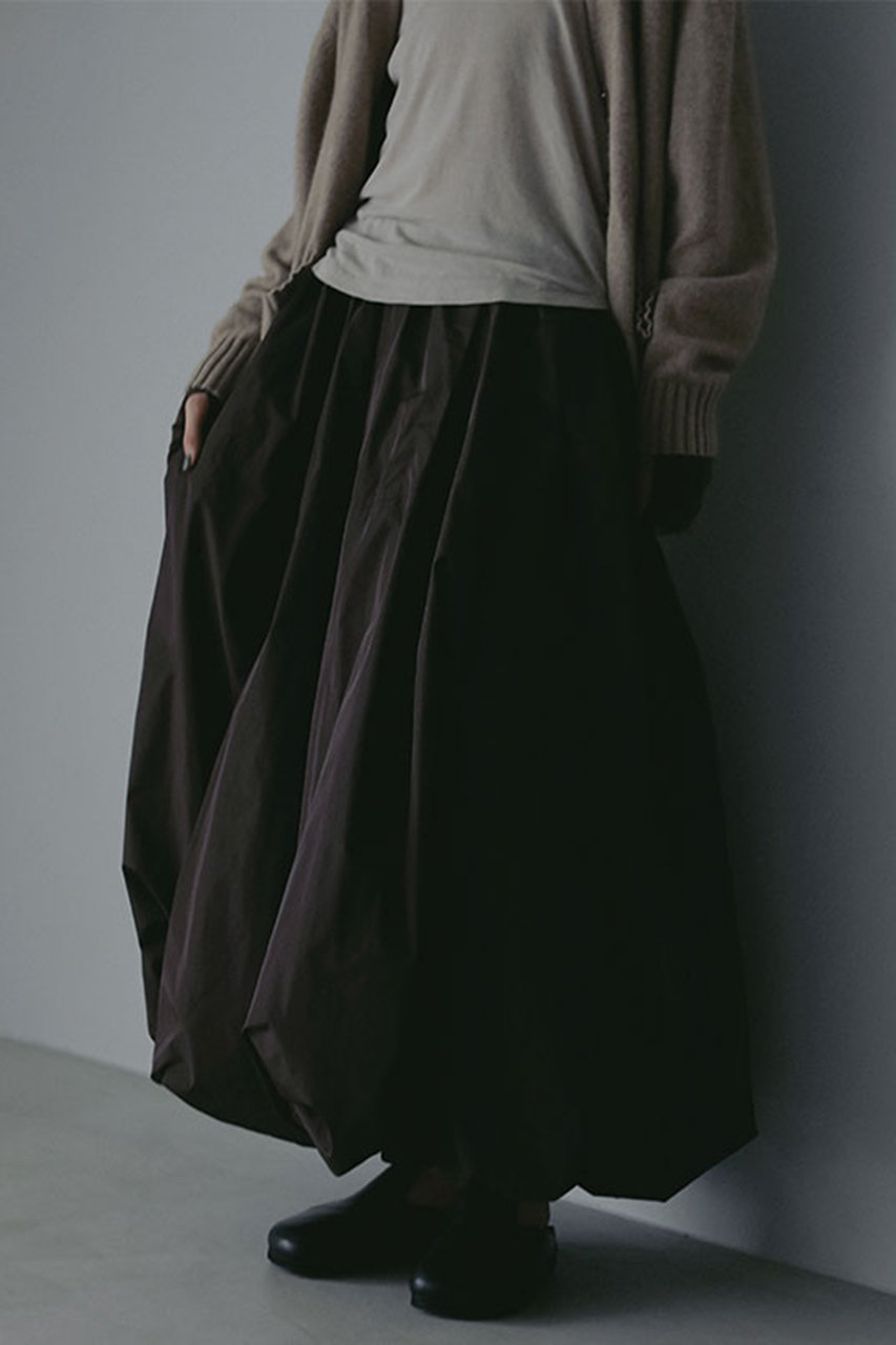 ボリュームバルーンロングスカート