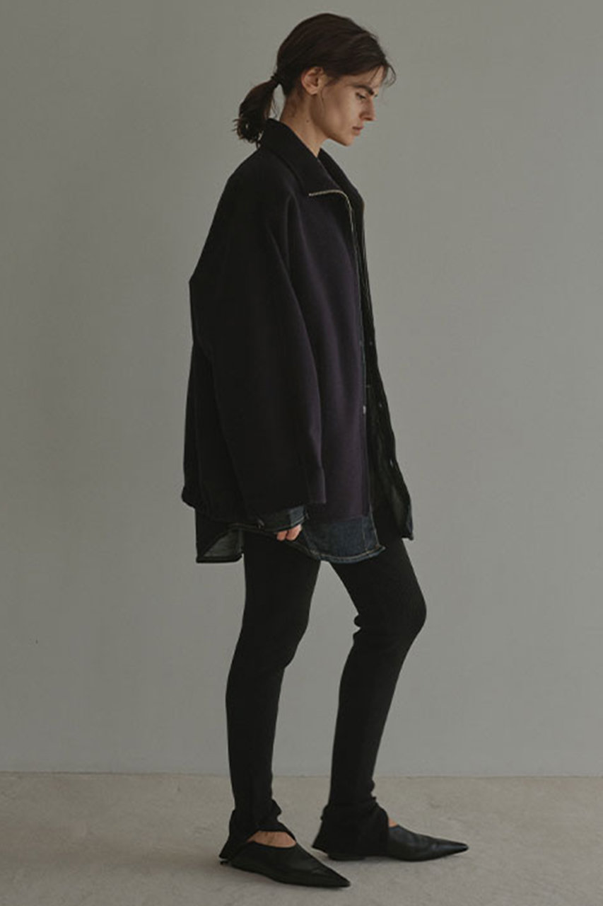 ETRE TOKYO(エトレトウキョウ)｜メルトンスタンドネックリバーブルゾン