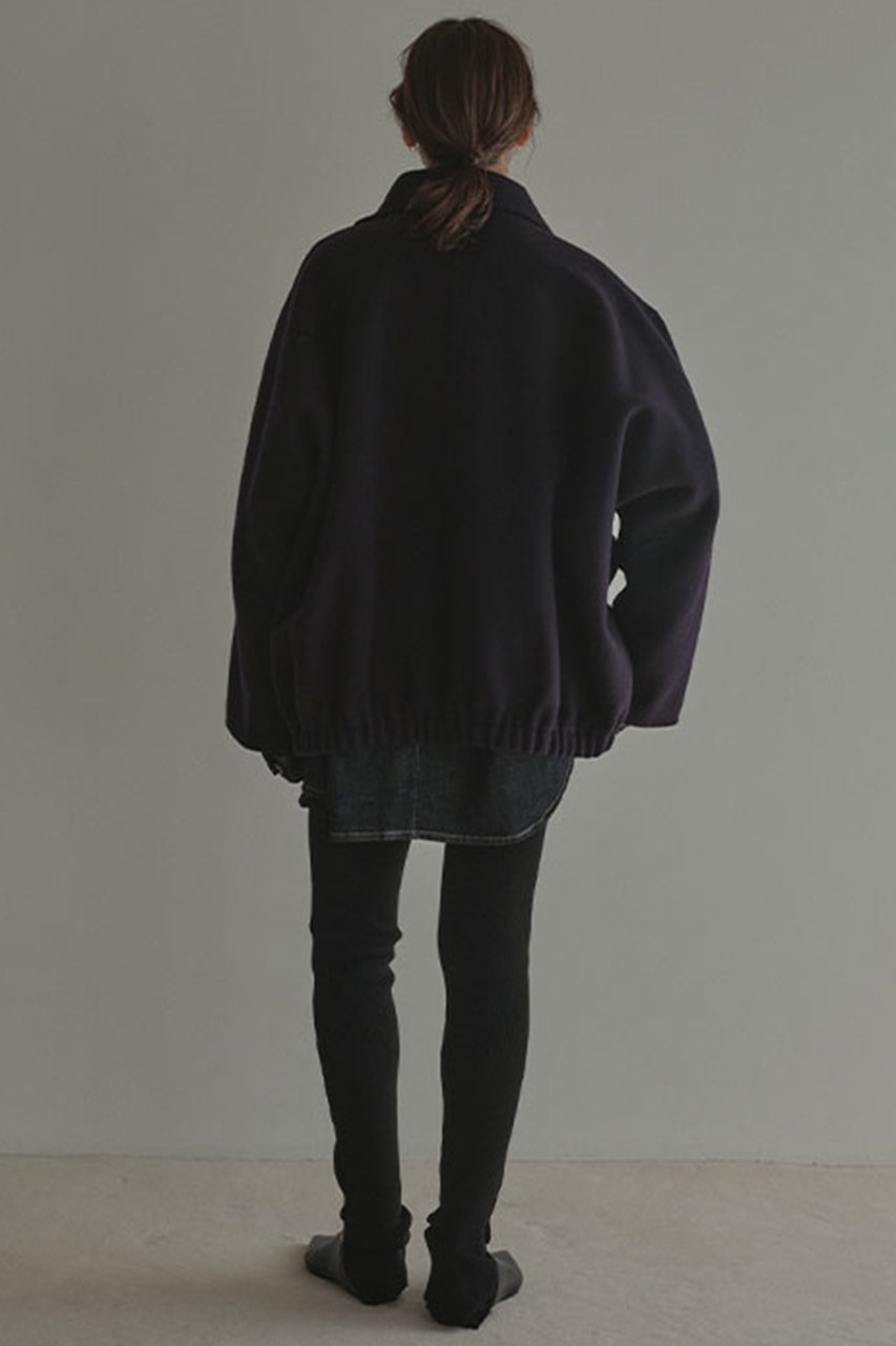 ETRE TOKYO(エトレトウキョウ)｜メルトンスタンドネックリバーブルゾン