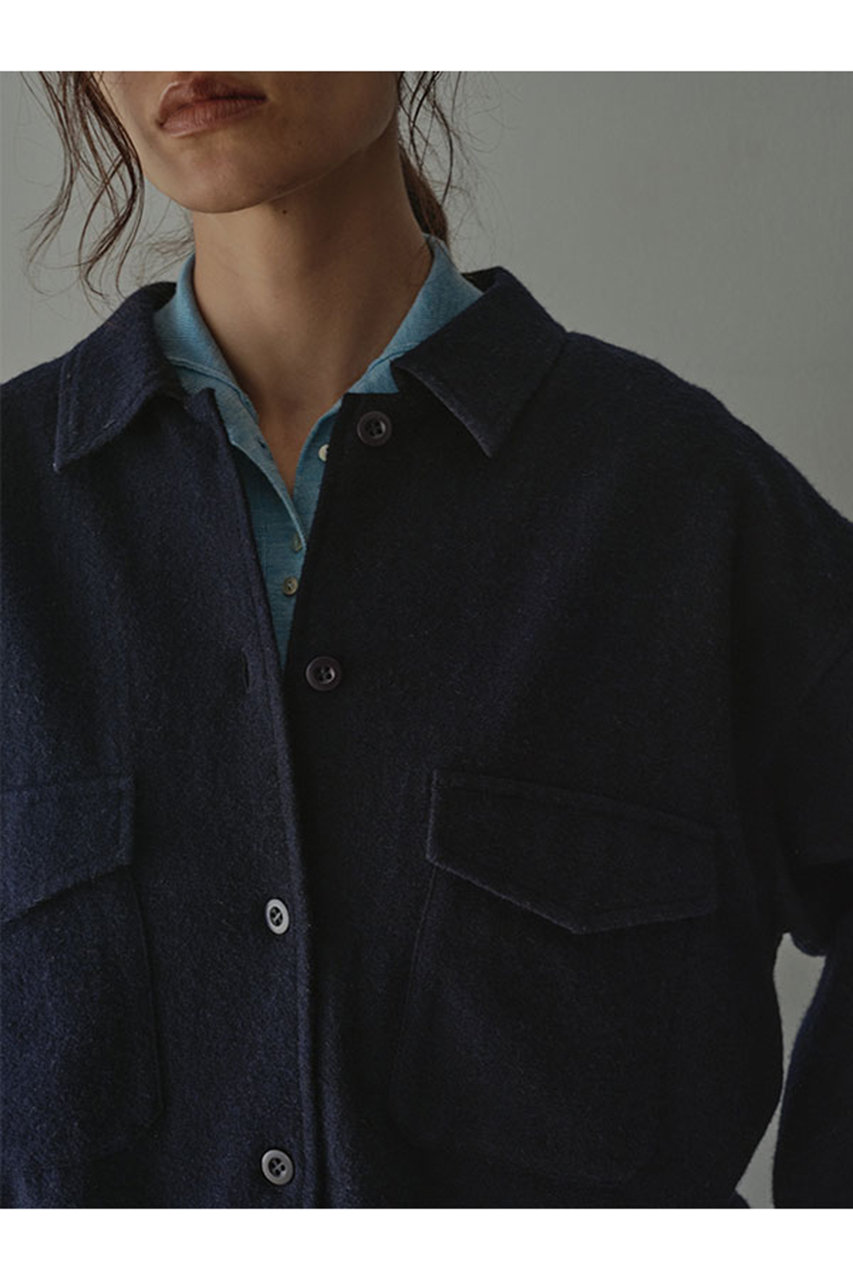 ETRE TOKYO(エトレトウキョウ)｜ウールツイルオーバーサイズシャツ