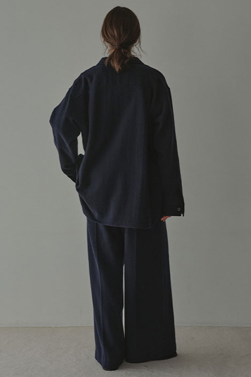 ETRE TOKYO(エトレトウキョウ)｜ウールツイルオーバーサイズシャツ