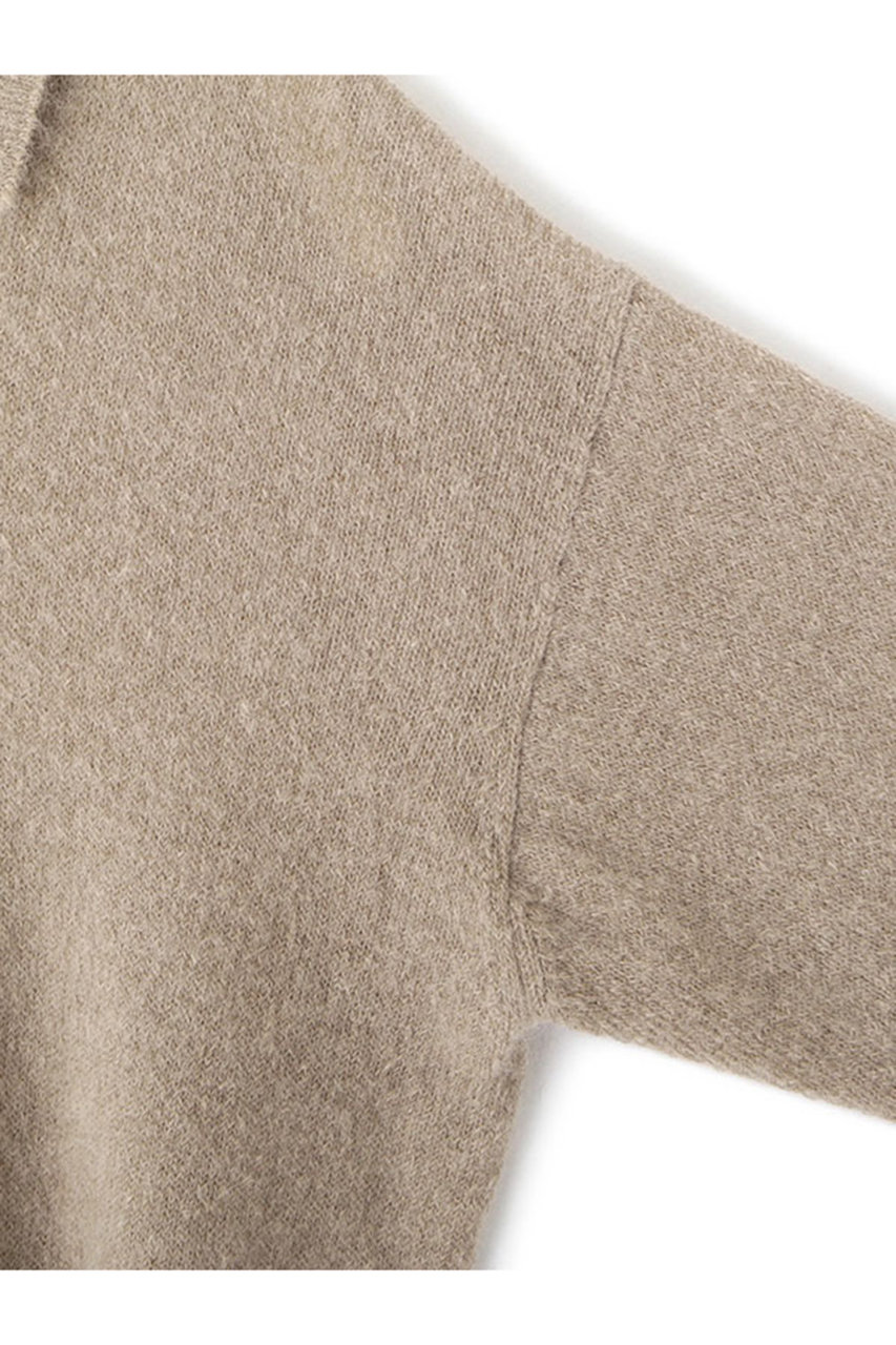 ETRE TOKYO(エトレトウキョウ)｜モヘヤニットシャツ/ベージュ の通販