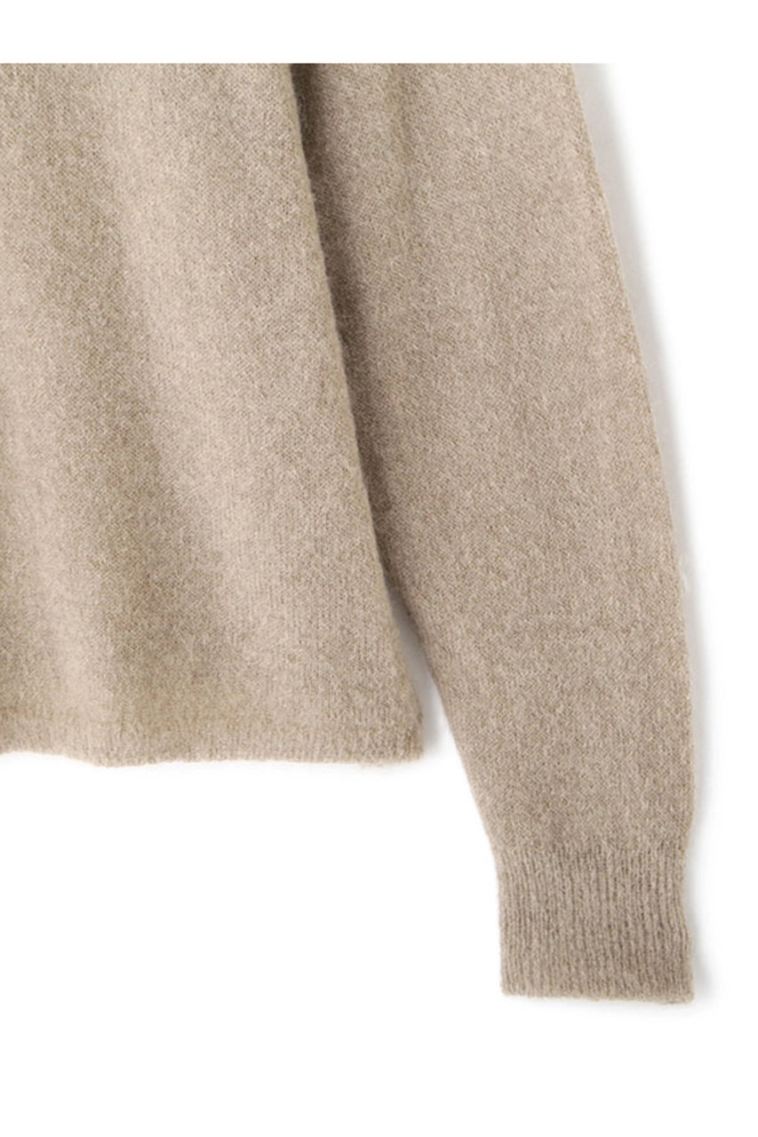 ETRE TOKYO(エトレトウキョウ)｜モヘヤニットシャツ/ベージュ の通販