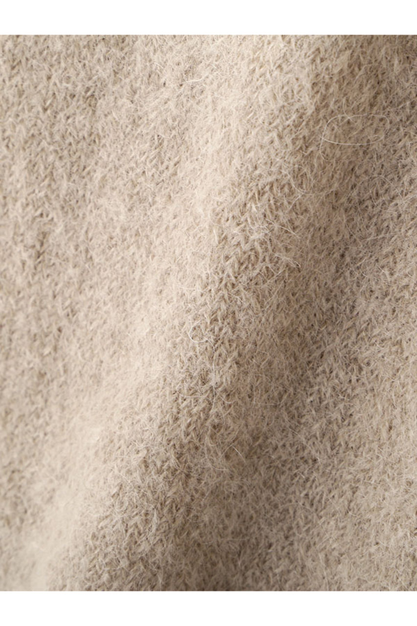 ETRE TOKYO(エトレトウキョウ)｜モヘヤニットシャツ/ベージュ の通販