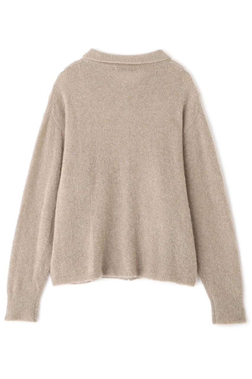 ETRE TOKYO(エトレトウキョウ)｜モヘヤニットシャツ/ベージュ の通販