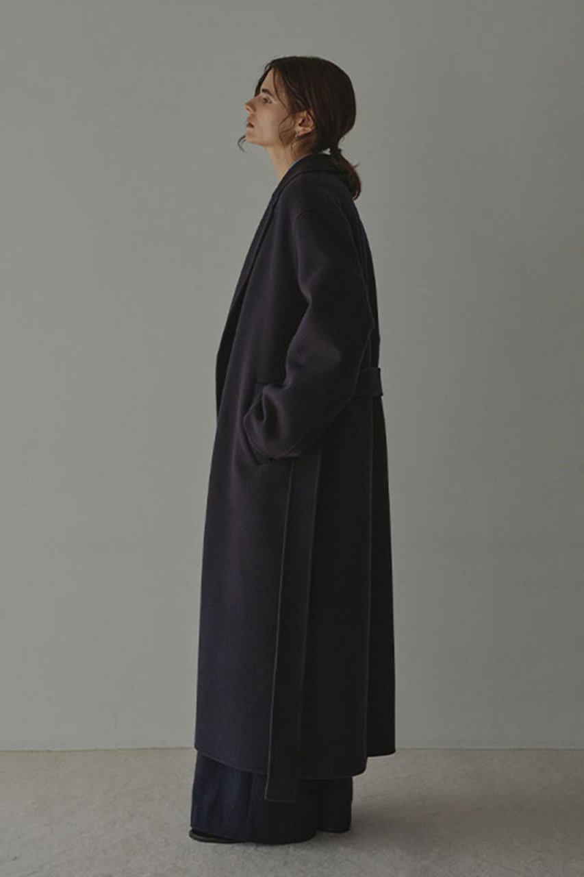 最終値下げETRE TOKYO フード付きコート ダークネイビー ETRE TOKYO - メルトンロングリバーコート (NAVY) | ADDICT WEB SHOP