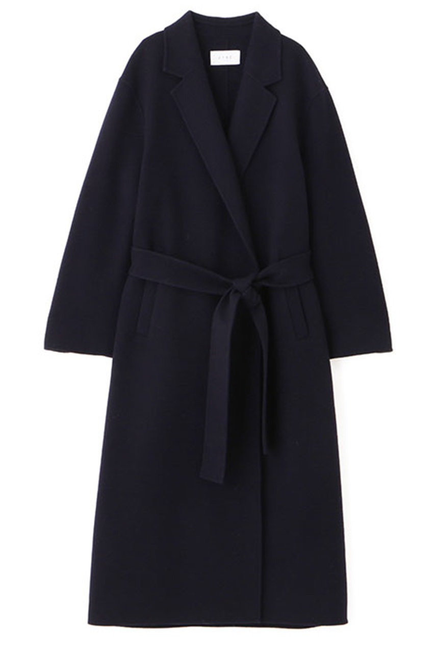 最終値下げETRE TOKYO フード付きコート ダークネイビー ETRE TOKYO(エトレトウキョウ)｜メルトンロングリバーコート/ネイビー