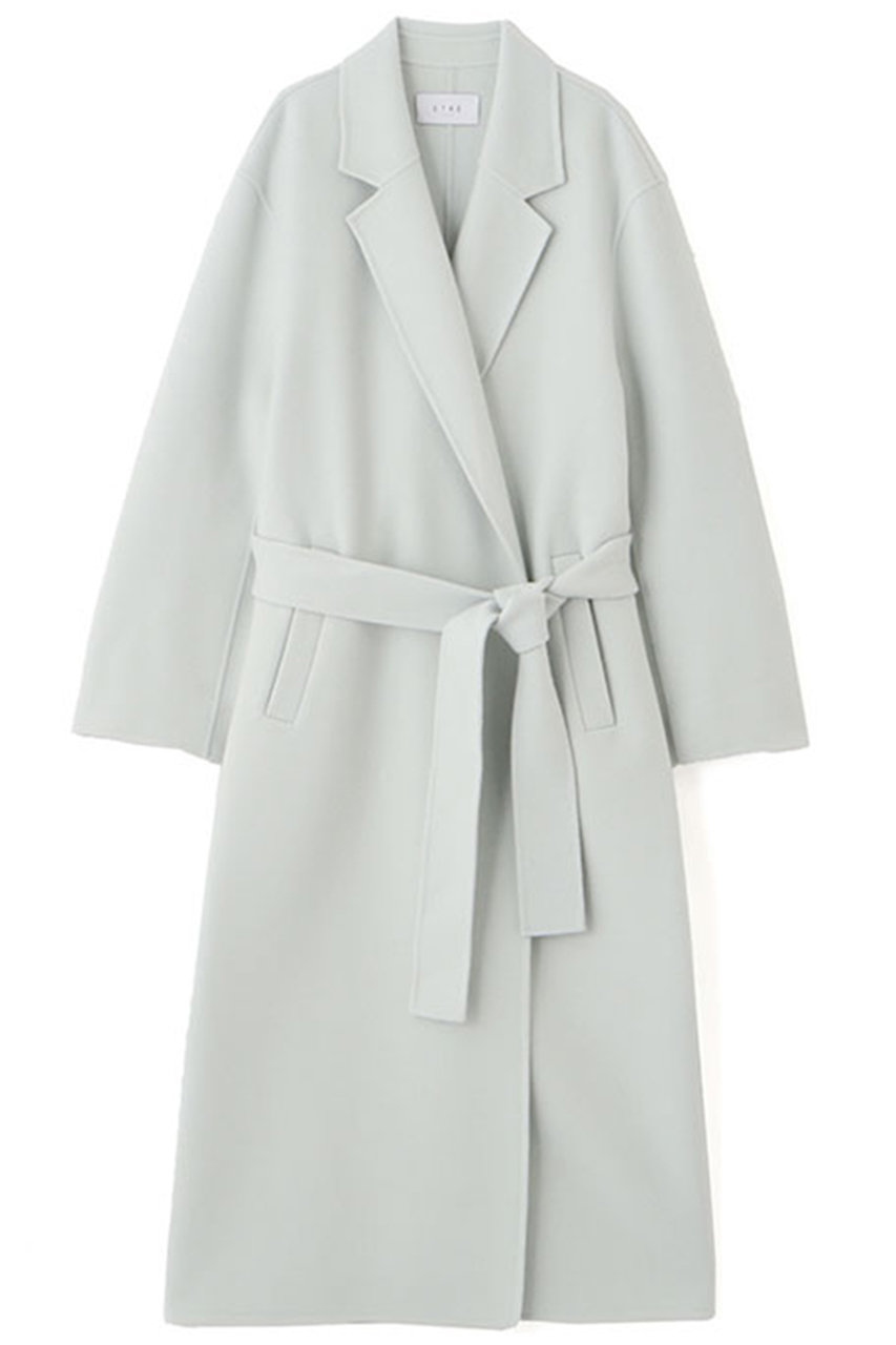 ETRE TOKYO(エトレトウキョウ)｜メルトンロングリバーコート/ライト