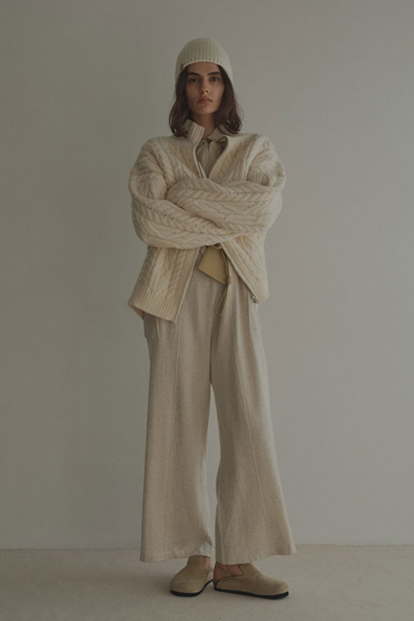 ETRE TOKYO(エトレトウキョウ)｜ダブルジップケーブルニット