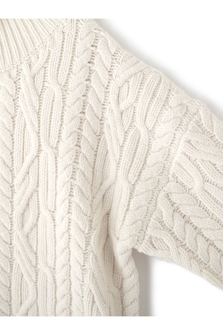 ETRE TOKYO(エトレトウキョウ)｜ダブルジップケーブルニット