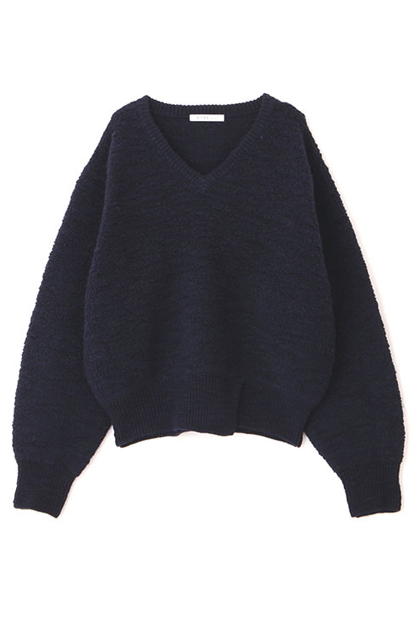 ETRE TOKYO(エトレトウキョウ)｜バンピーストールニットプルオーバー