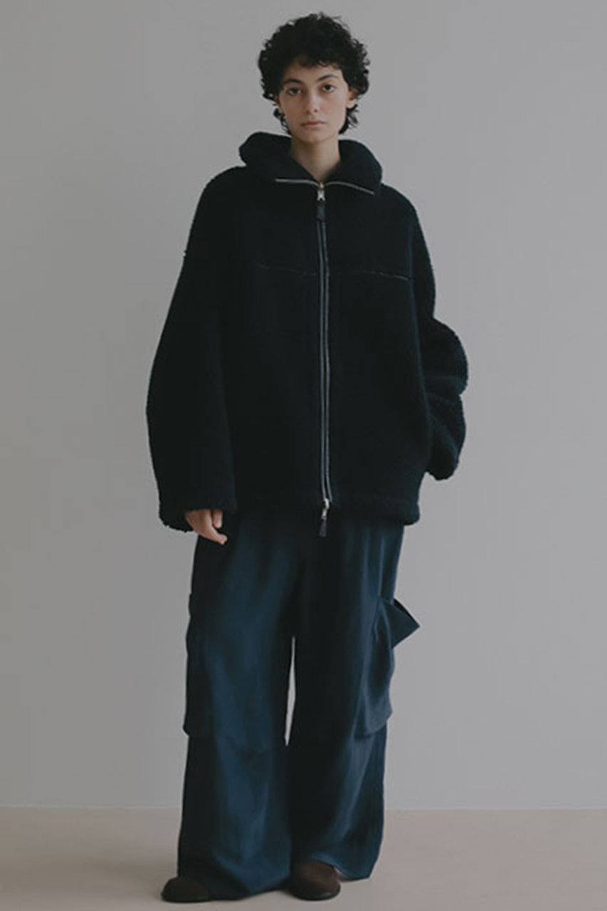 ETRE TOKYO(エトレトウキョウ)｜バックサテンリラクシーカーゴパンツ