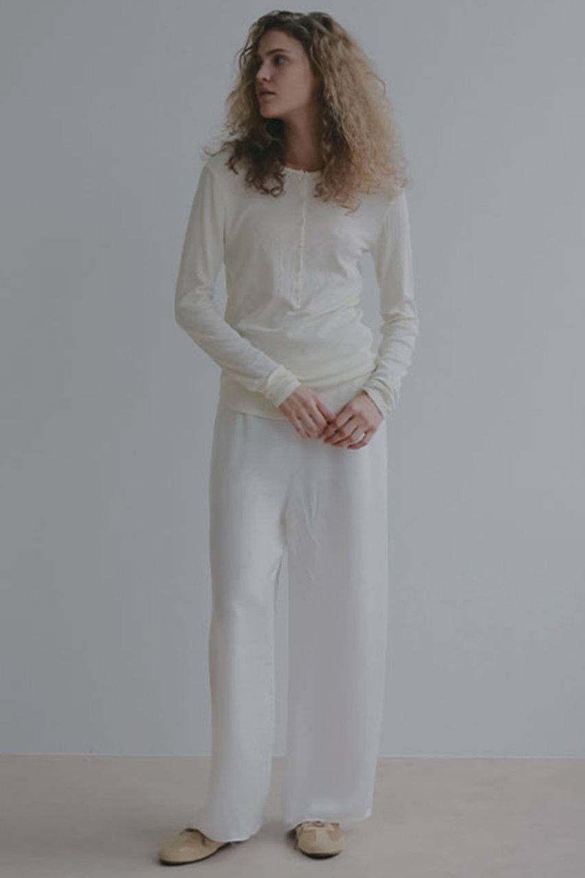 ETRE TOKYO(エトレトウキョウ)｜【予約販売】ヘンリーネックシアープル