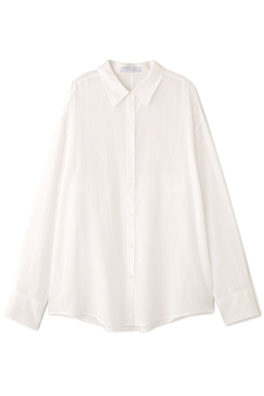 シアーコットンシャツ