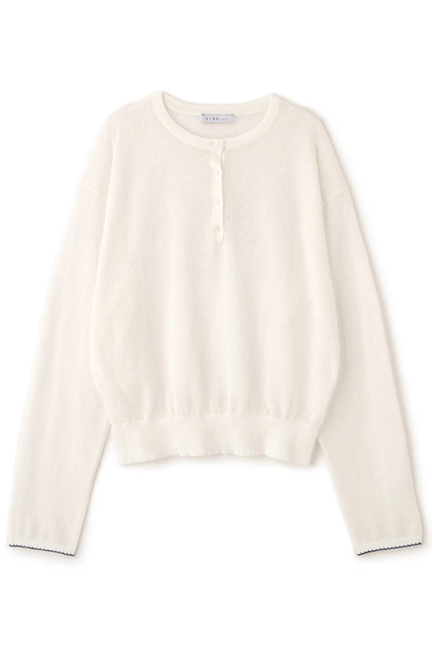 ETRE TOKYO(エトレトウキョウ)｜【予約販売】ヘンリーネックシアー