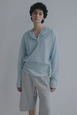 エトレトウキョウ/ETRE TOKYOの【予約販売】ヘンリーネックシアーニットプルオーバー