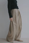 【予約販売】ソフトコットンタックカーブパンツ エトレトウキョウ/ETRE TOKYO ベージュ