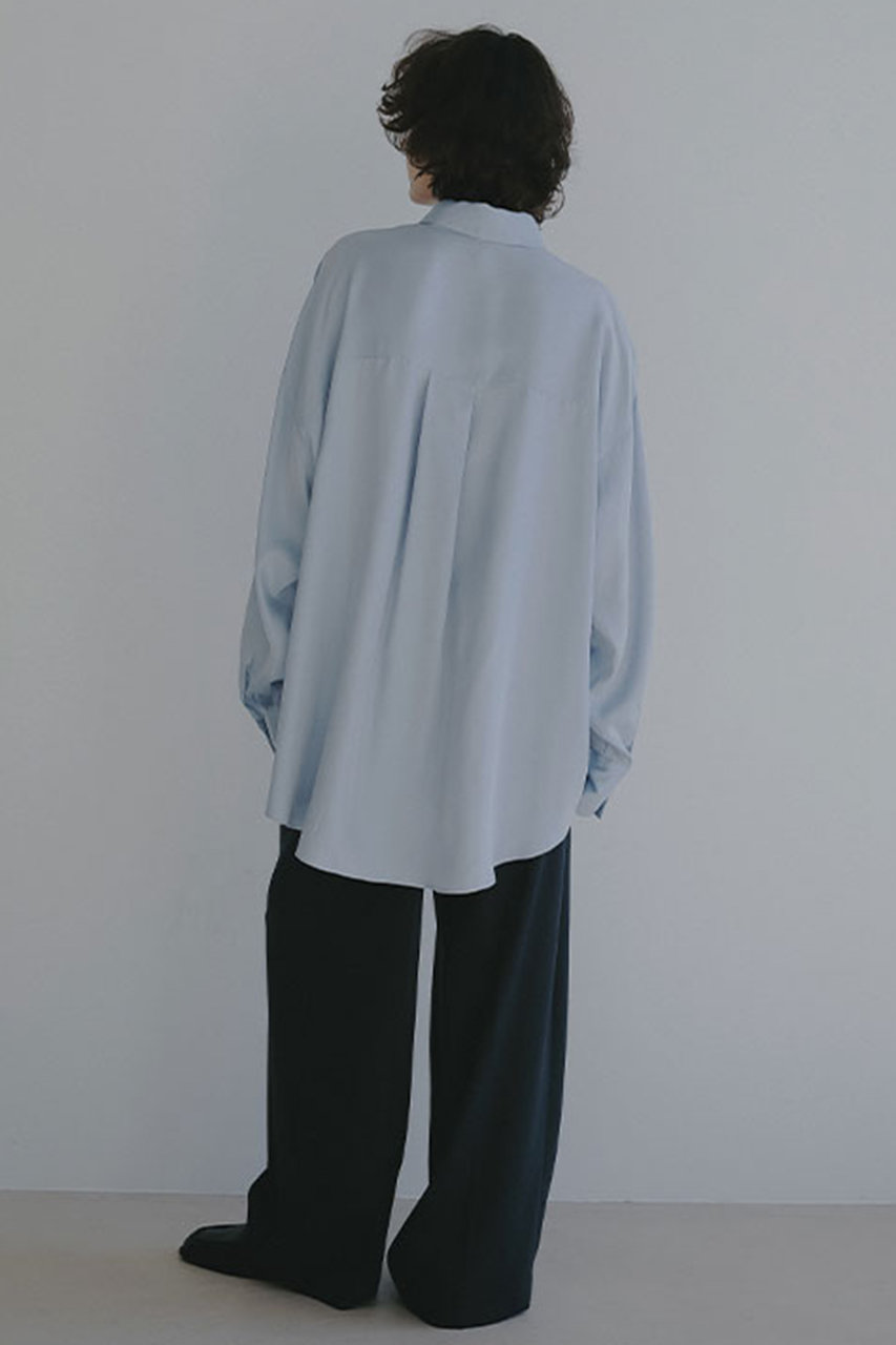 ETRE TOKYO(エトレトウキョウ)｜キュプラネクタイオーバーサイズシャツ