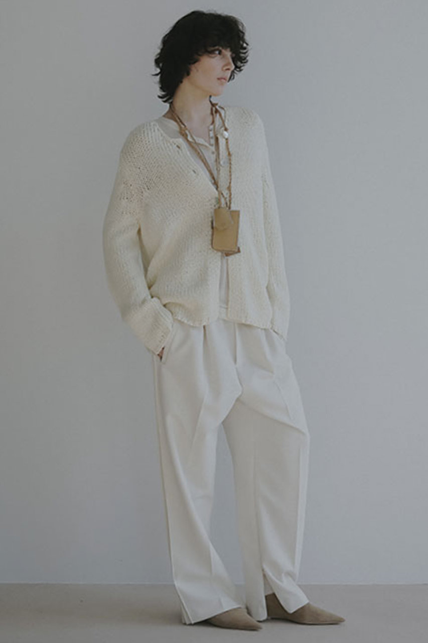 etretokyo ウールフライスヘンリーネックプルオーバー ETRE TOKYO(エトレトウキョウ)｜ウールフライスヘンリーネックプル