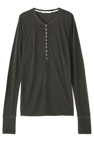 エトレトウキョウ/ETRE TOKYOのウールフライスヘンリーネックプルオーバー(110100/110103)