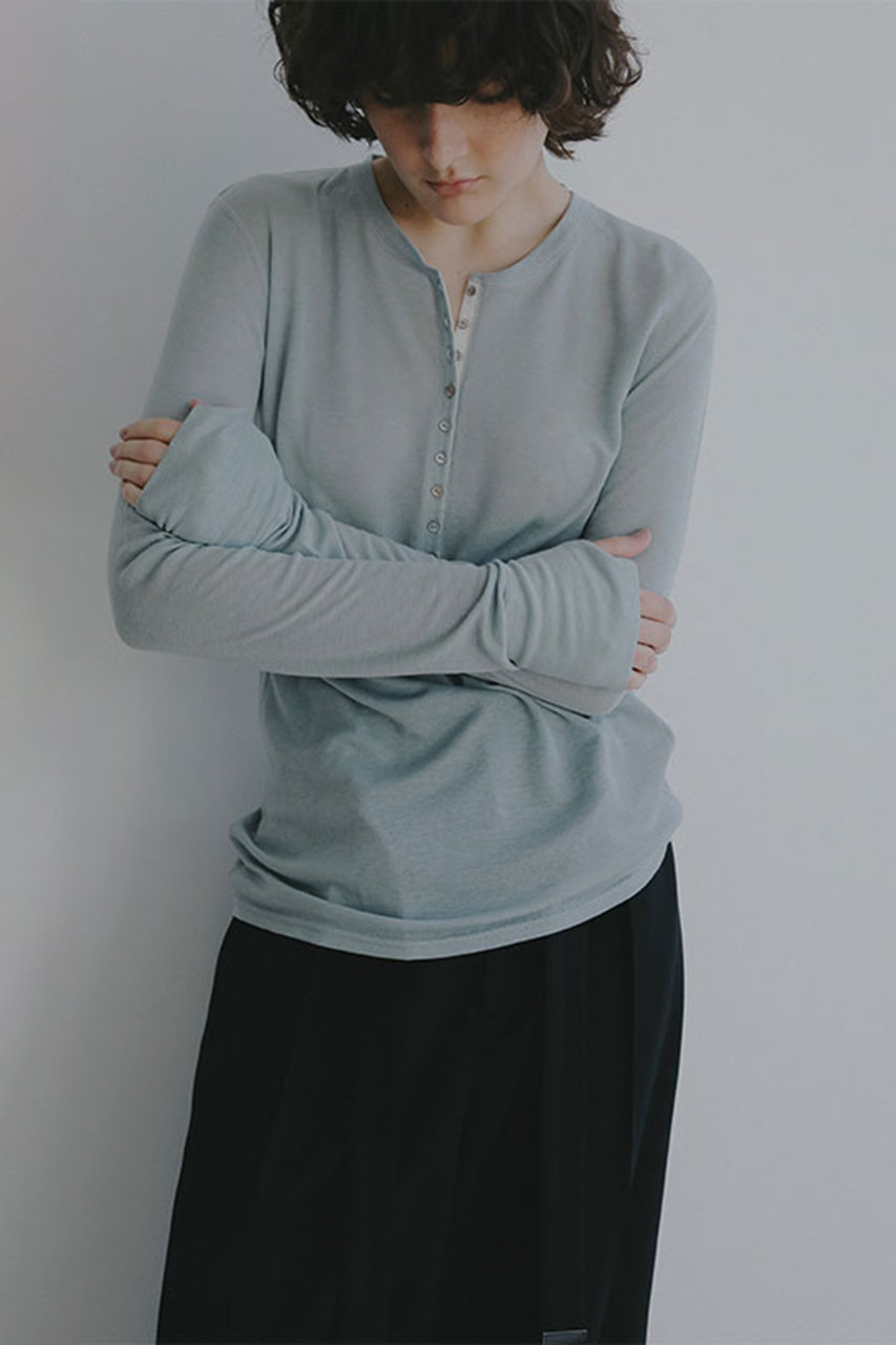 ウールフライスヘンリーネックプルオーバー